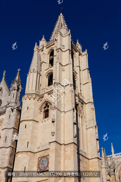 列昂大教堂；卡斯蒂利亞-列昂；西班牙