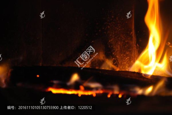 木頭木頭在火里