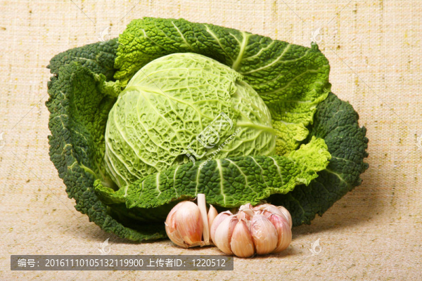 皺葉甘藍(lán)和大蒜