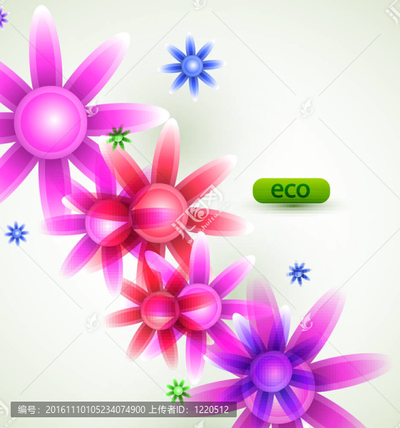 抽象花朵