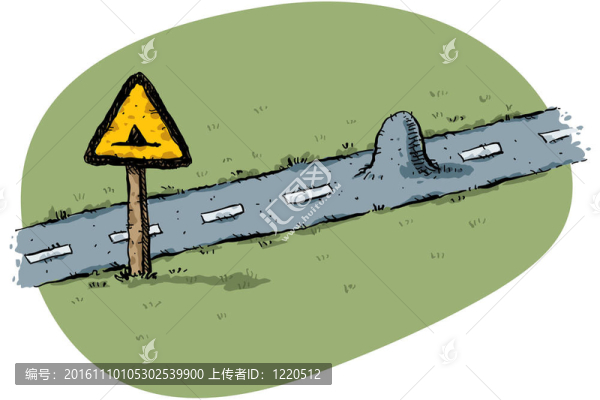 在路上顛簸