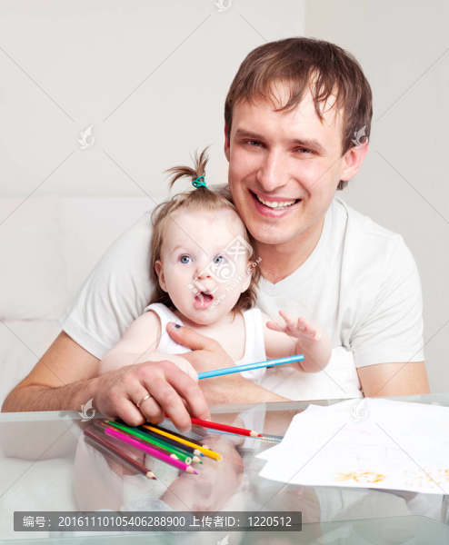 父親和女兒