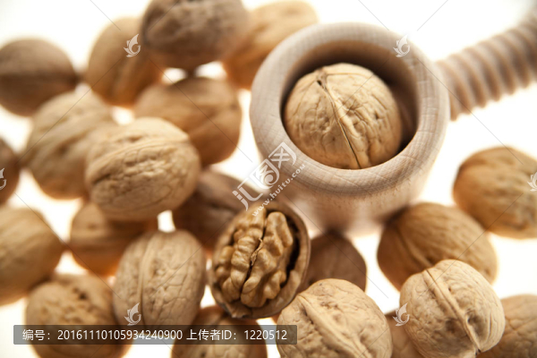 胡桃夾子和堅(jiān)果的特寫