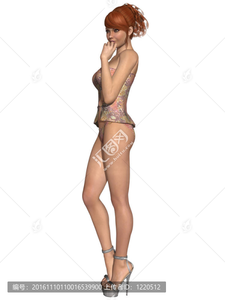 年輕漂亮的女人