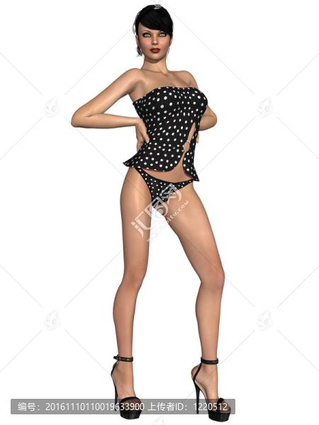 年輕漂亮的女人