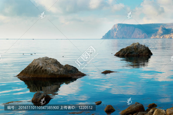 海邊的石頭
