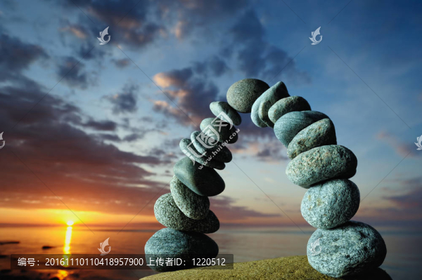 電弧在海濱