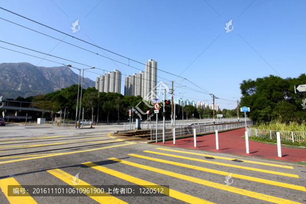 在香港市中心的一天