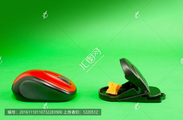 一個(gè)捕鼠器電腦鼠標(biāo)