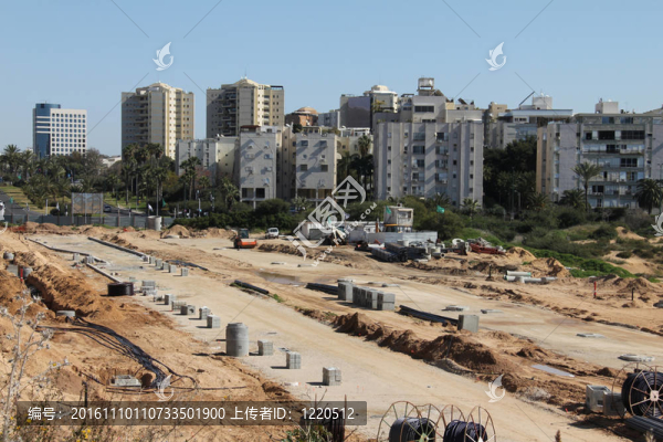 大型公路施工現(xiàn)場