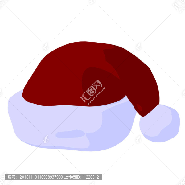 圣誕帽的插圖