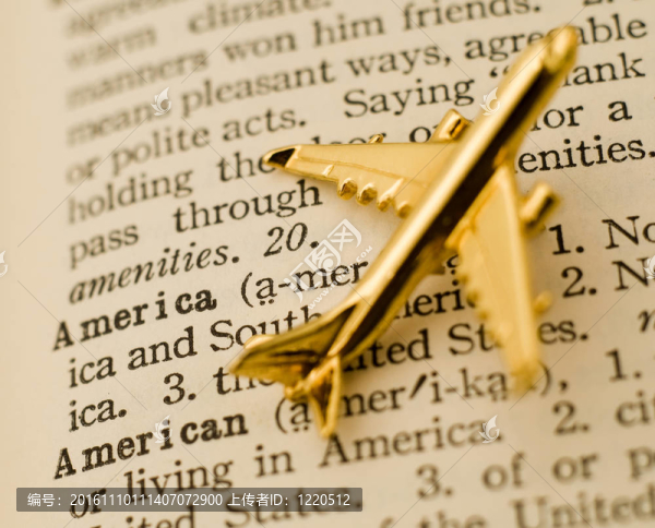 飛機(jī)在美國上空