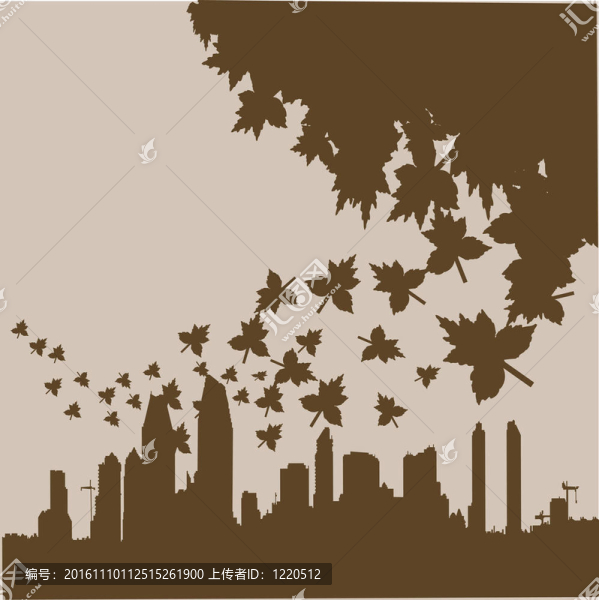 城市的秋天