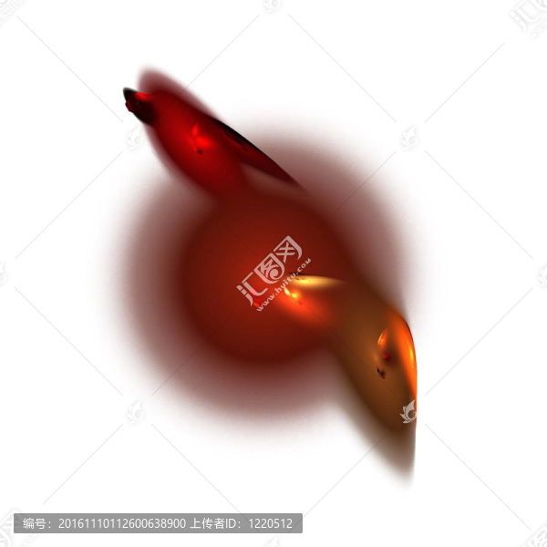 白色數(shù)字分形