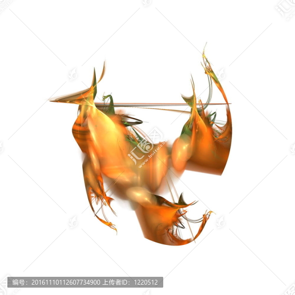 白色數(shù)字分形