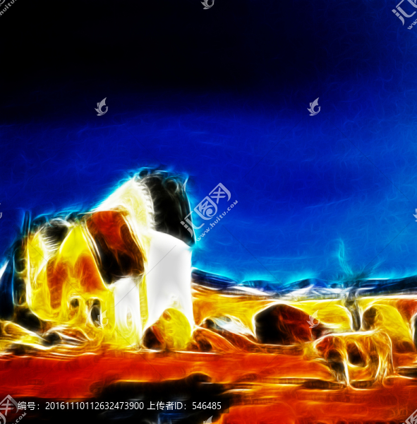 抽象畫,鄉(xiāng)村,合層