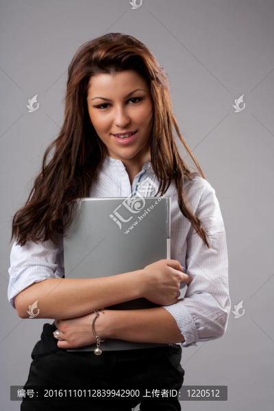 年輕的女商人