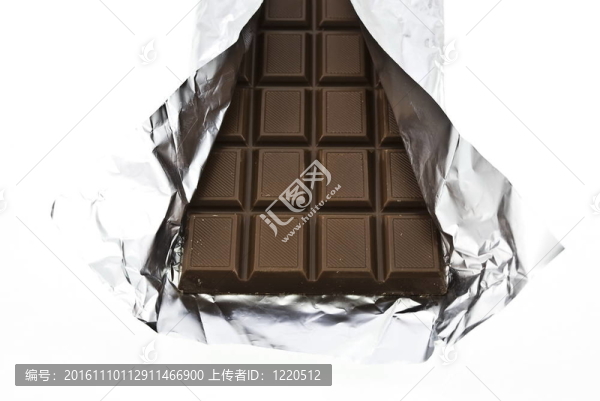箔上的巧克力
