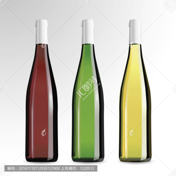 一瓶葡萄酒和香檳