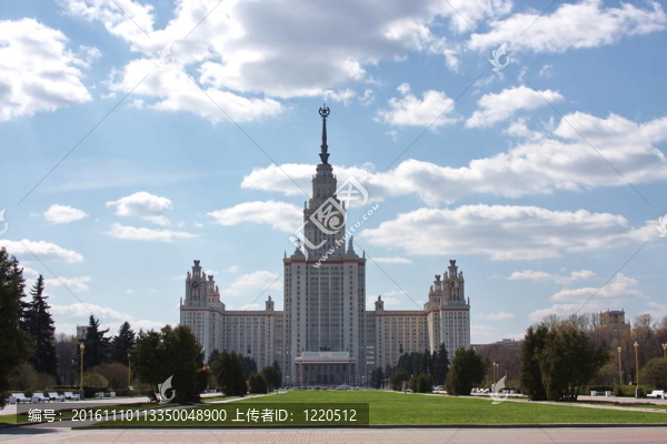 大學(xué)建筑；城市莫斯科