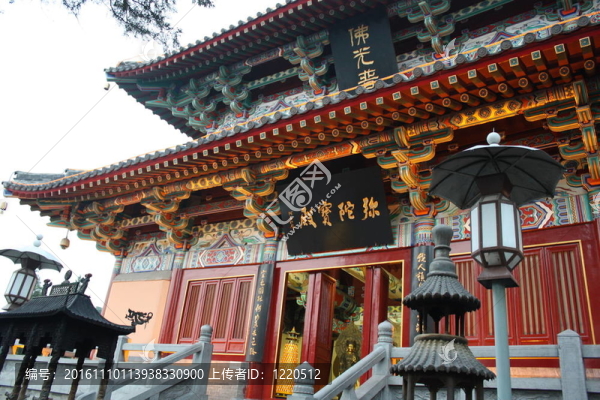 在中國的佛教寺廟