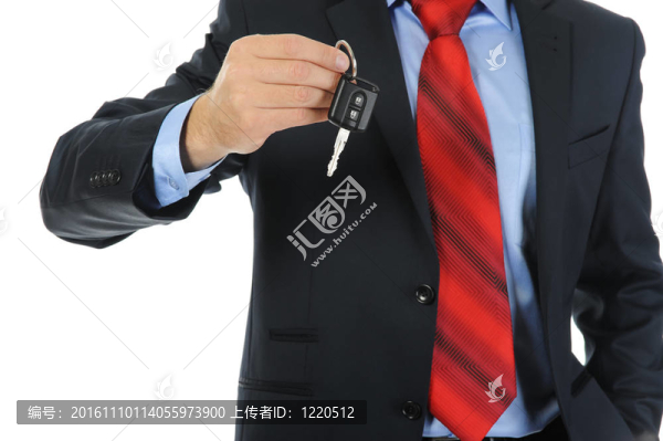 商人給車鑰匙