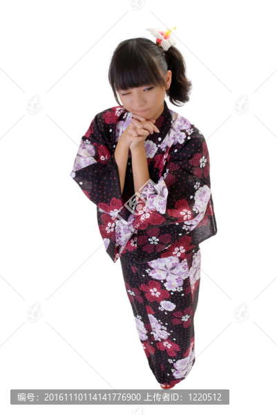 可愛的日本女孩