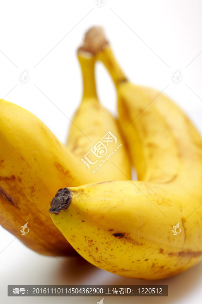 香蕉的特寫