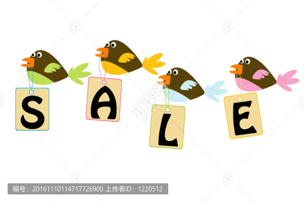 鳥類控股銷售標(biāo)簽