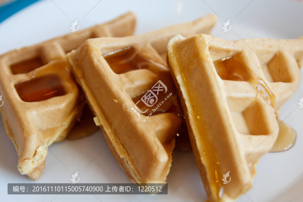 糖漿的松餅