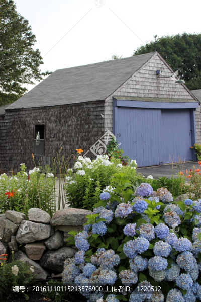 藍(lán)色的鄉(xiāng)村道路