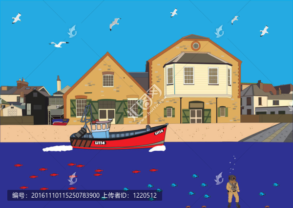 海灘場景