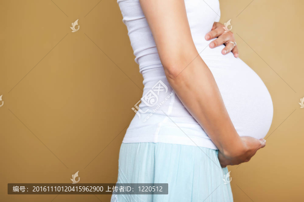 懷孕的女人