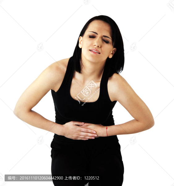 女人肚子痛