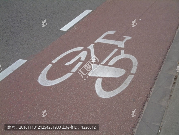 白色的自行車
