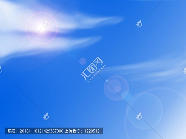 蔚藍(lán)的天空
