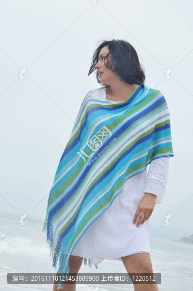 女人在Beach