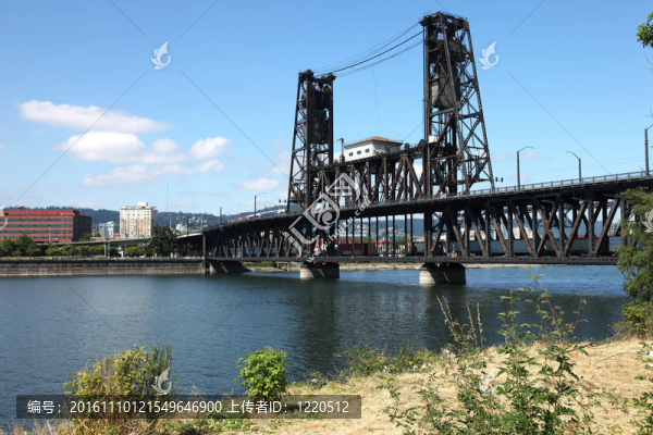 鋼橋；波特蘭或。