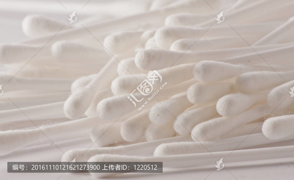 帶傾斜空間的棉花棍圖案組