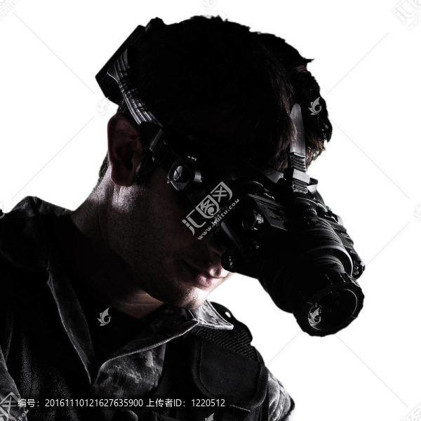 帶夜視鏡的士兵