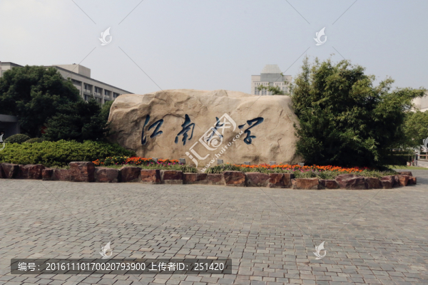 江南大學(xué),校門口