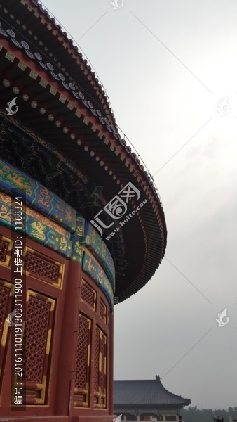 天壇祈年殿雨檐特寫