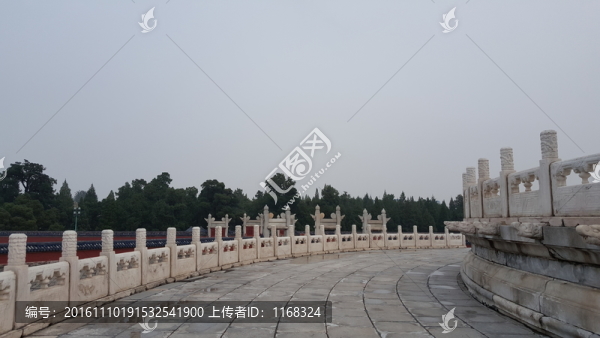 天壇圜丘白玉欄桿