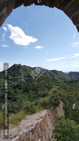 長城敵樓箭窗