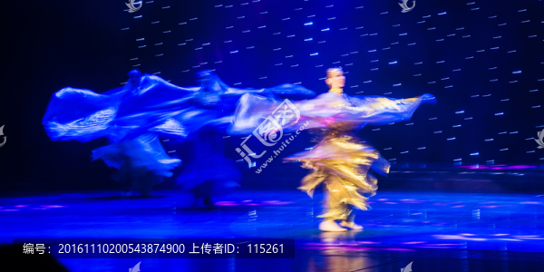 舞蹈,慢門
