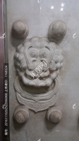 明神宗萬(wàn)歷皇帝定陵地宮石門環(huán)首