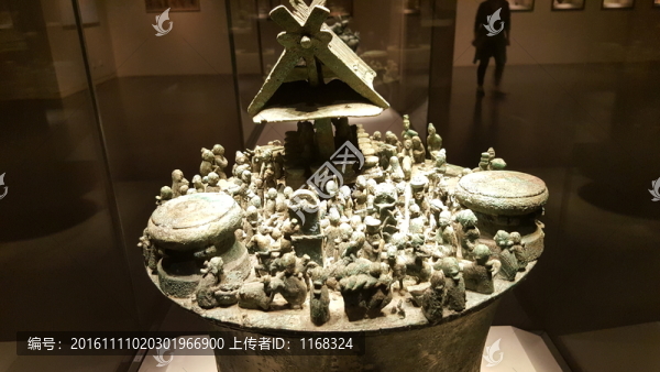 國家博物館詛盟場面青銅器