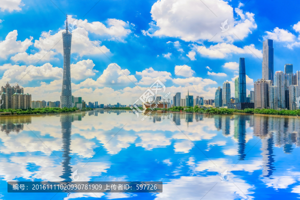 廣州CBD,全景高清