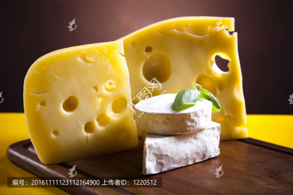 各種類型的奶酪