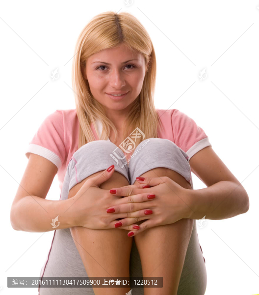 健身的女孩
